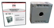 Cajas Eléctricas Cuadradas 4 x 4"